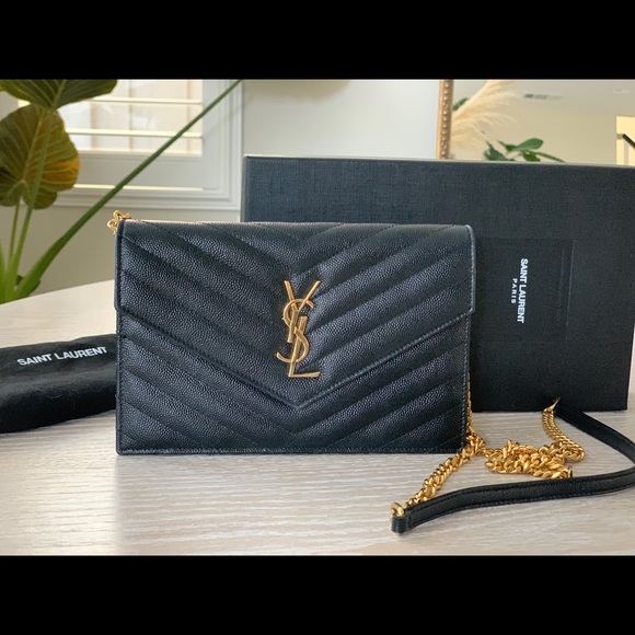 Saint Laurent Handbags - YSL Saint Laurent Wallet on chain, crossbody
